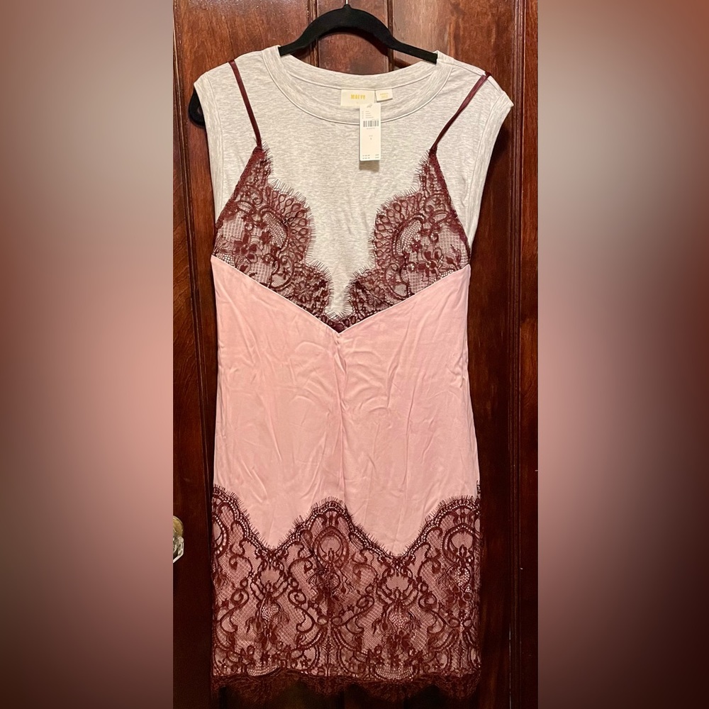 Maeve “lingerie” dress from Anthropologie